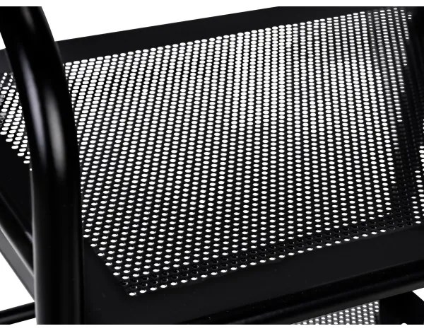 WENKO 71560800 - Cărucior de transport 41x75 cm, negru