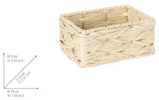 Coș de depozitare din răchită Vabriano – Wenko