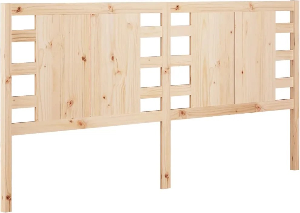 vidaXL Tăblie de pat, 206x4x100 cm, lemn masiv de pin