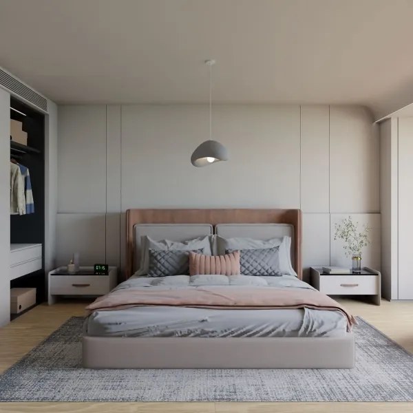 Brilagi - Lampă suspendată pe cablu WABI SABI, 1x E27/40W/230V, Ø 33 cm, gri