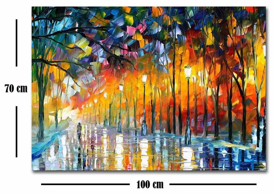 Reproducere tablou pe pânză Leonid Afremov, 100 x 70 cm