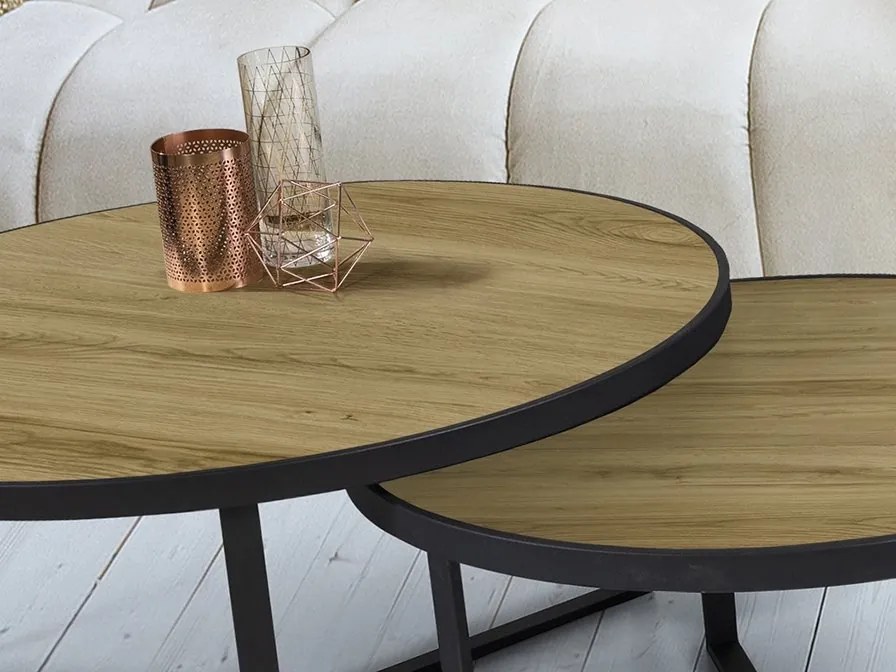 Set de 2 Masute de cafea design modern Naira