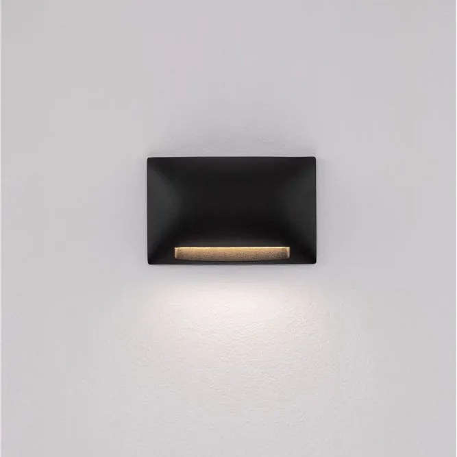 Spot LED aplicat iluminat scari exterior Sub negru IP65