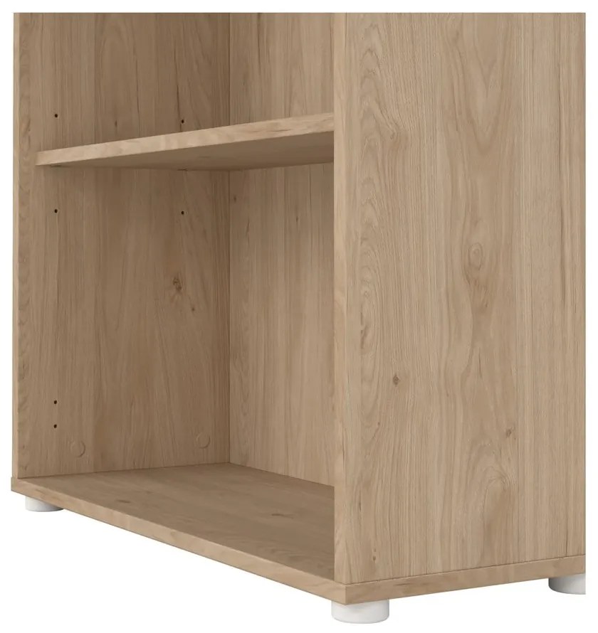 Bibliotecă cu aspect de lemn de stejar 80x205 cm Sign – Tvilum