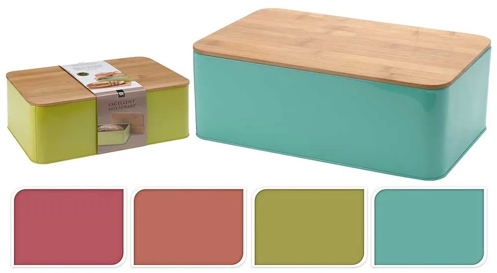 CUTIE PAINE CU CAPAC TOCATOR, BAMBUS, DISPONIBIL IN 4 CULOR, 32.5X20.5X12 CM