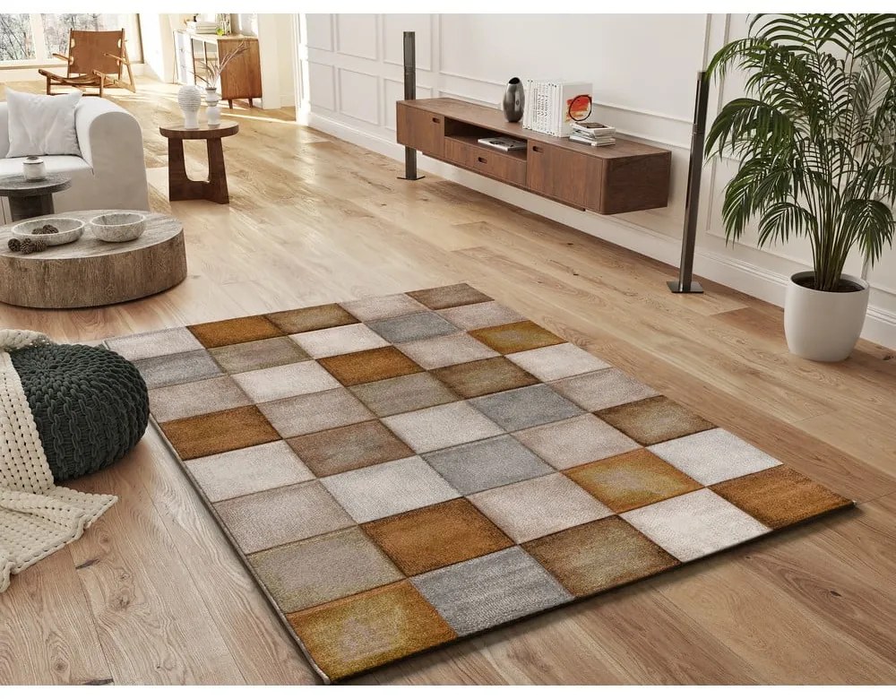 Covor cărămiziu 200x290 cm Lena – Universal