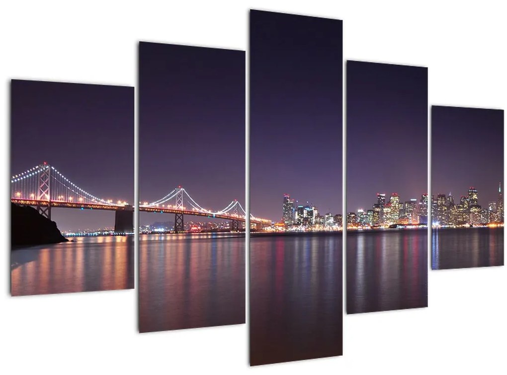 Tablou cu privirea spre San Francisco, California (150x105 cm)