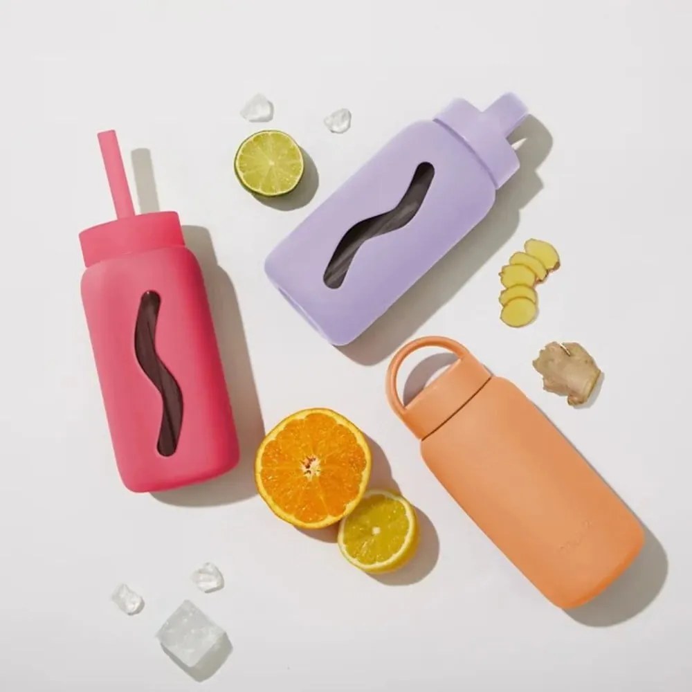 Sticlă mov lavandă de călătorie 500 ml Pastel Lilac – Muuki