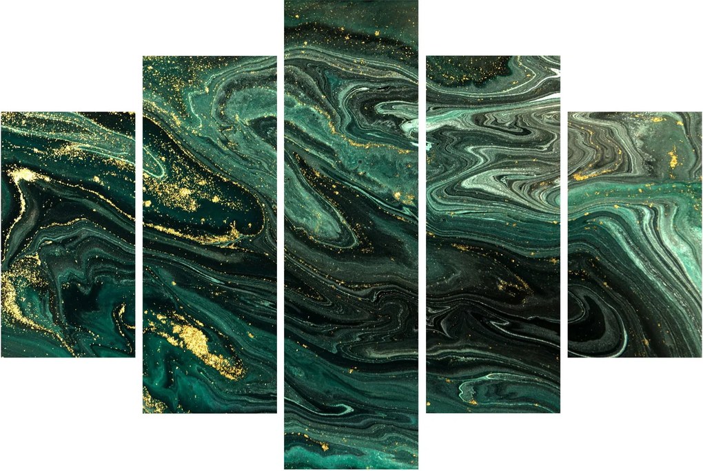 Tablou - Marmură verde (150x105 cm)
