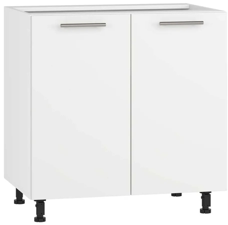 Dulap de jos Vento D-80/82, alb mat