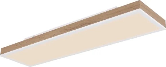 Globo 416080WWD4-CCT - Plafonieră LED DORO dimabilă 24W/230V 20x80 cm+telecomandă