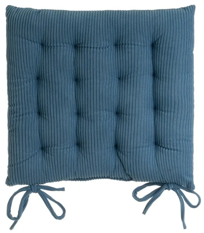 Pernă de scaun din catifea reiată 40x40 cm Merely – Casa Selección