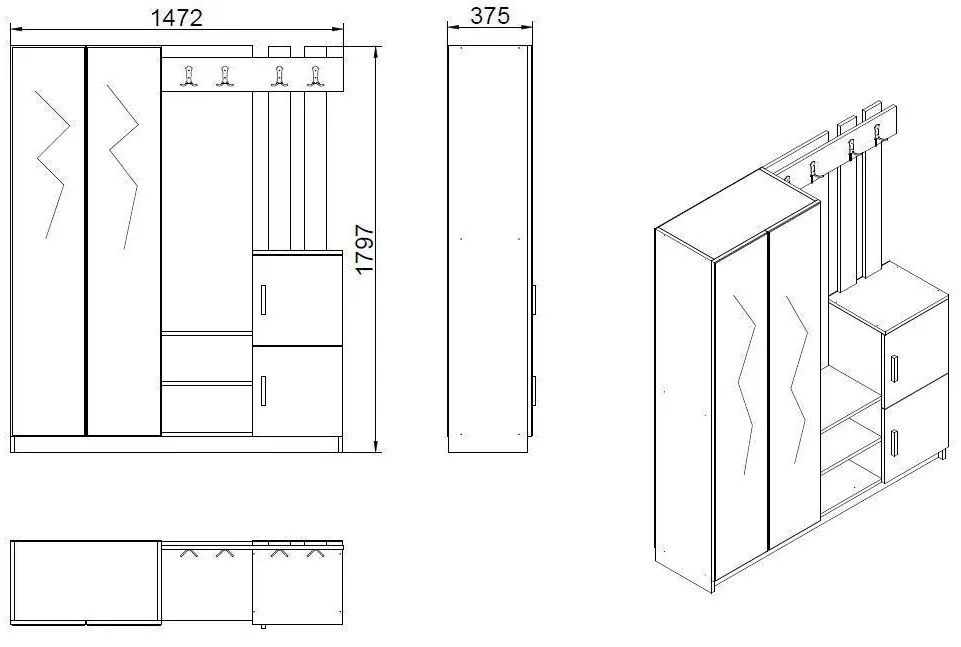 Cuier DD8 - W