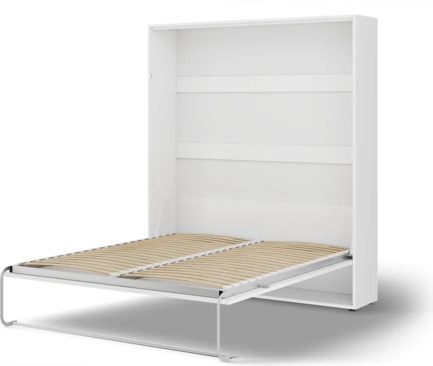 Pat rabatabil Vivario 160 – cu somieră inclusă – 183x40x213 cm – Alb