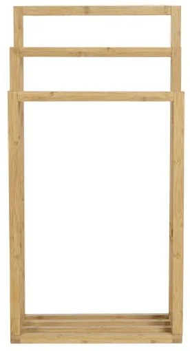 WENKO 25629100 - Suport pentru prosoape BAMBUSA 42,5x82 cm maro