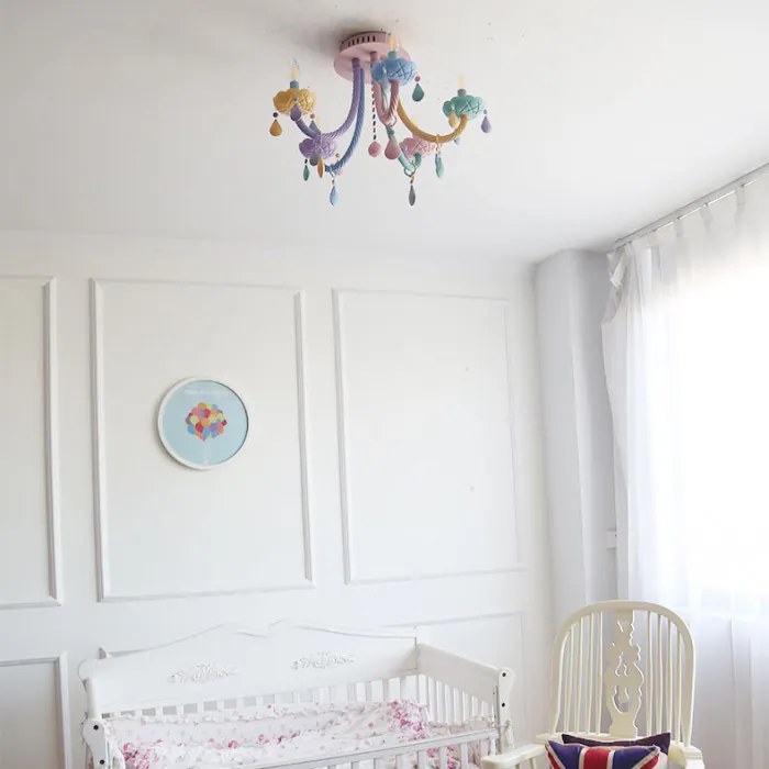RAINBOW SHORT Lustra Living Lampă pentru copii by Anzazo