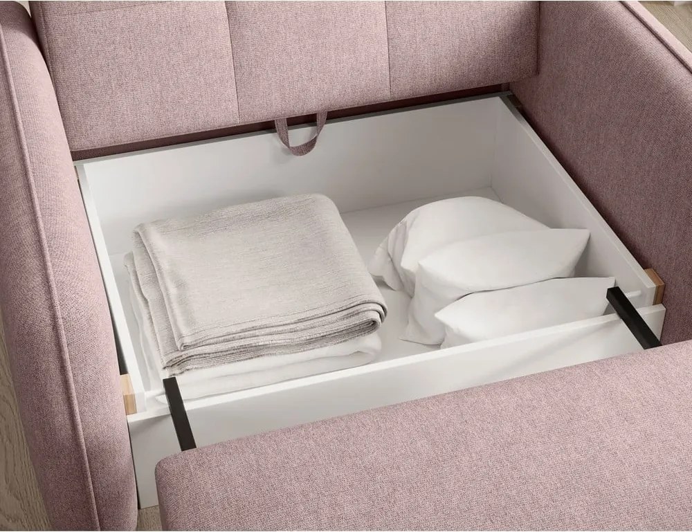 Fotoliu roz Laine – ELTAP