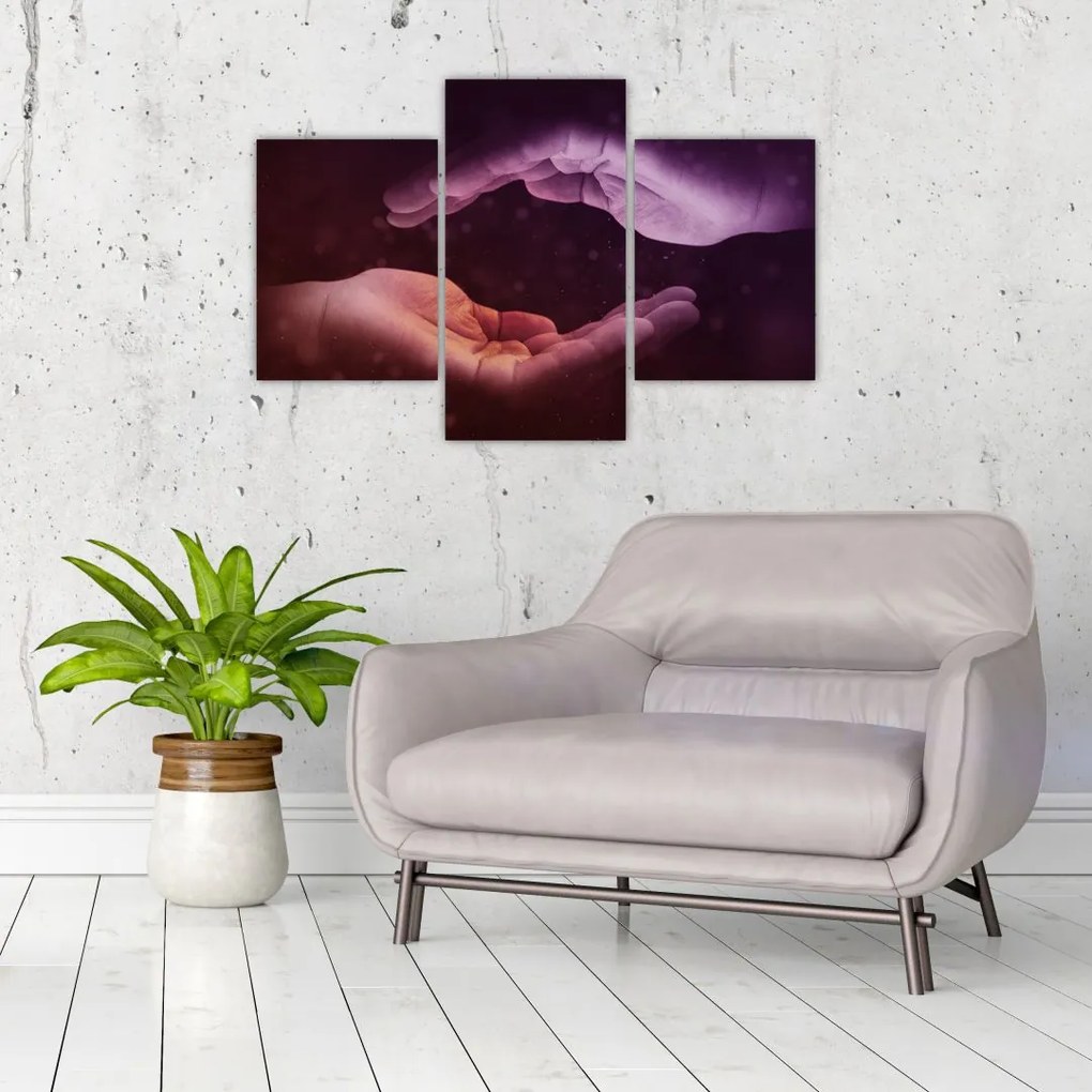 Tablou cu mâini (90x60 cm)