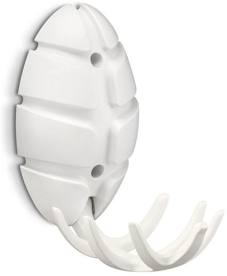 Cârlig alb de montat pe perete din plastic Bug – Spinder Design