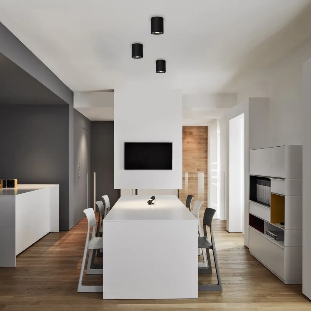 Spot aplicat design minimalist Kobald negru