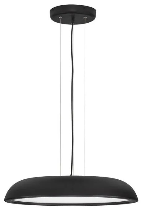 Lustra LED suspendata stil modern FELICIA negru 60cm