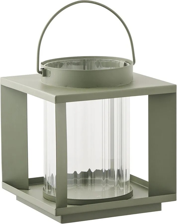 Felinar din metal/din sticlă (înălțime 20,5 cm) Lohals – House Nordic