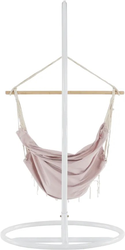 Fotoliu balansoar suspendabil, roz învechit, OFRAME