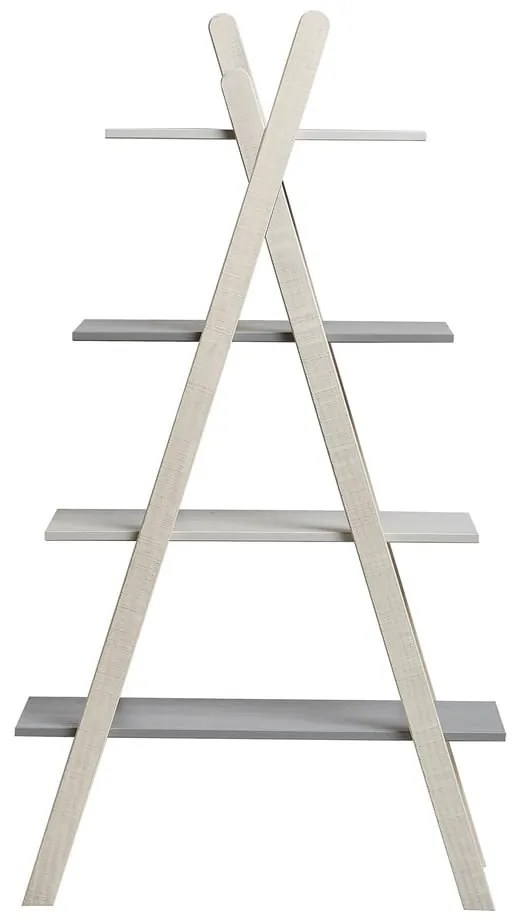 Bibliotecă Marckeric Sia, gri - alb