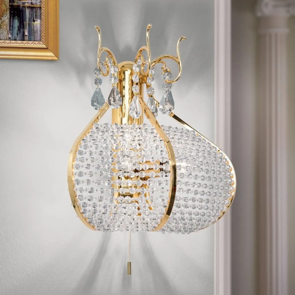 Aplica de perete cristal Swarovski ORIENTAL