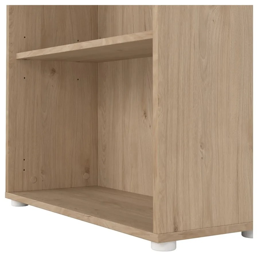 Bibliotecă cu aspect de lemn de stejar 80x124 cm Sign – Tvilum