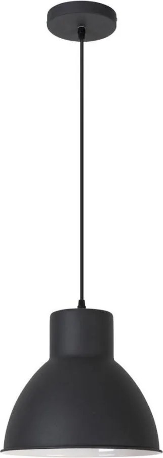Rabalux 2578 - Lustru DEREK 1xE27/60W/230V negru