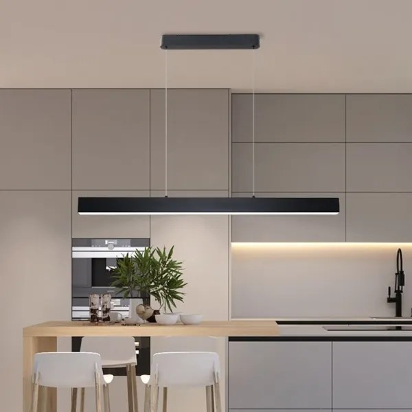 Brilagi - Lustr LED SLEEKLINE SMART 40W 230V Wi-Fi Tuya negru + DO