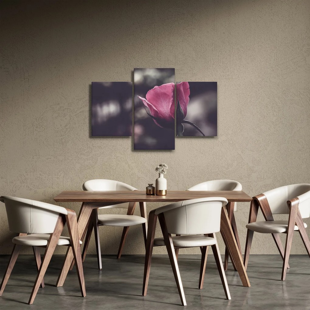 Tablou - Detaliu florii de trandafir (90x60 cm)
