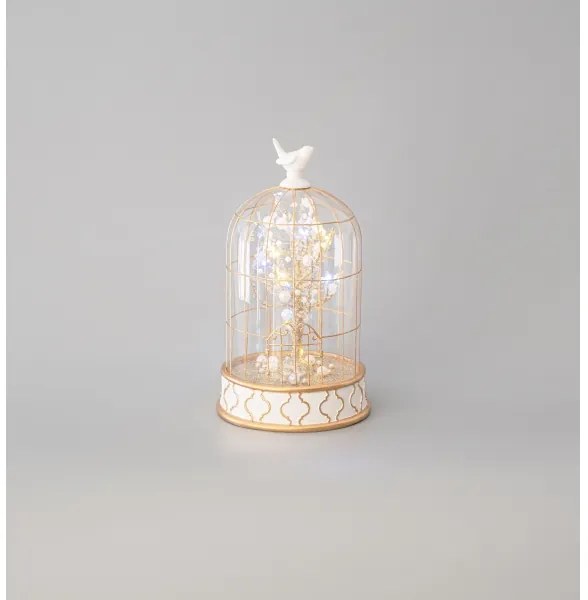 Decorațiune LED de Crăciun 12xLED/3xAAA alb cald