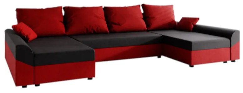 Supermobel Canapea extensibilă în formă de U DENVER N, 311x90x140, sawana 14/sawana 13
