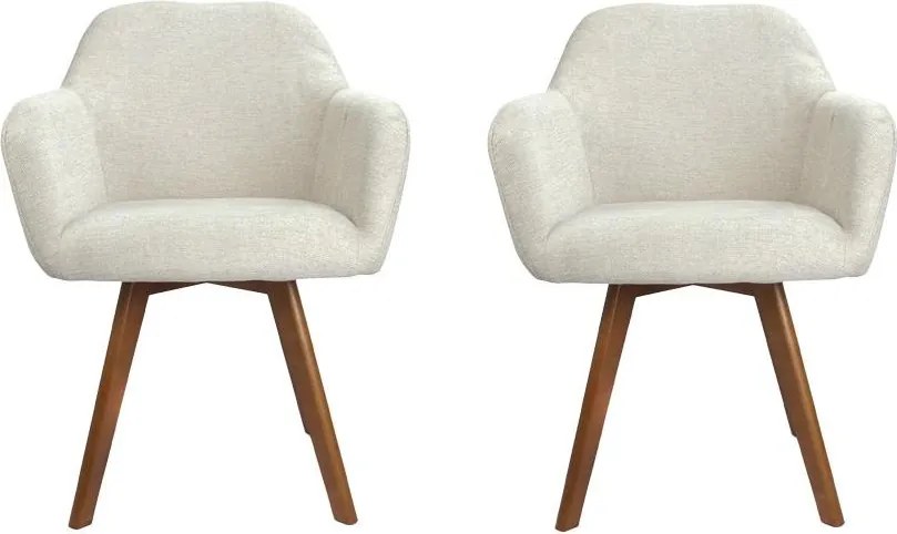 Set - 2 scaune de dining AVENBERG NORD bej