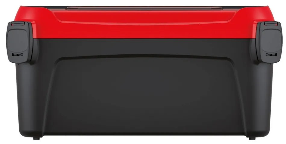 Cutie pentru scule cu maner metalic 50 x 25,1 x 24,3 cm, rosu