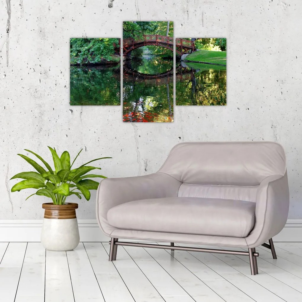Tablou cu râu (90x60 cm)