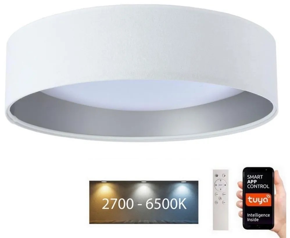 Plafonieră LED dimabilă SMART GALAXY LED/36W/230V d. 55 cm Wi-Fi Tuya + telecomandă