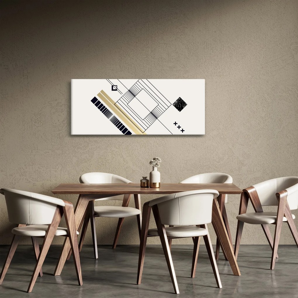 Tablou - Forme geometrice N⁰6 (120x50 cm)
