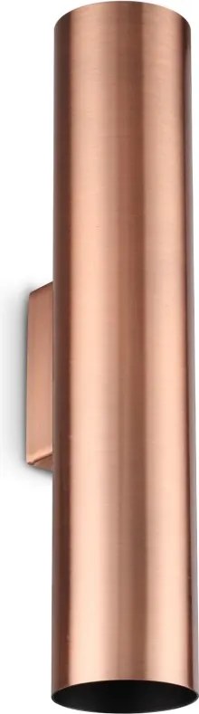 Aplica de perete LOOK AP2 ROUND D60 H300 Rame