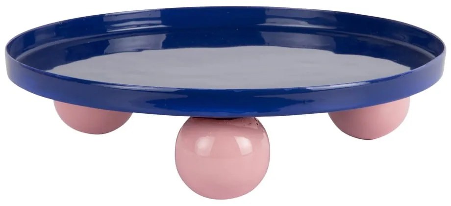 Tavă decorativă din metal ø 25 cm Double Funky – PT LIVING