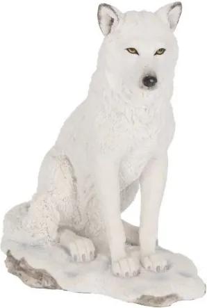Statuetă lup alb Lupul Nălucă