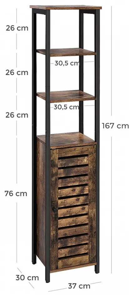 Biblioteca Living, Maro Rustic, PAL, LSC37BX