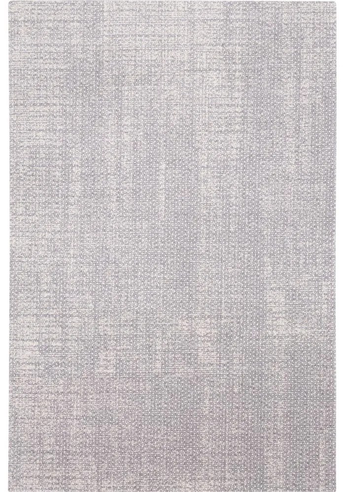 Covor gri deschis din lână 133x180 cm Eden – Agnella