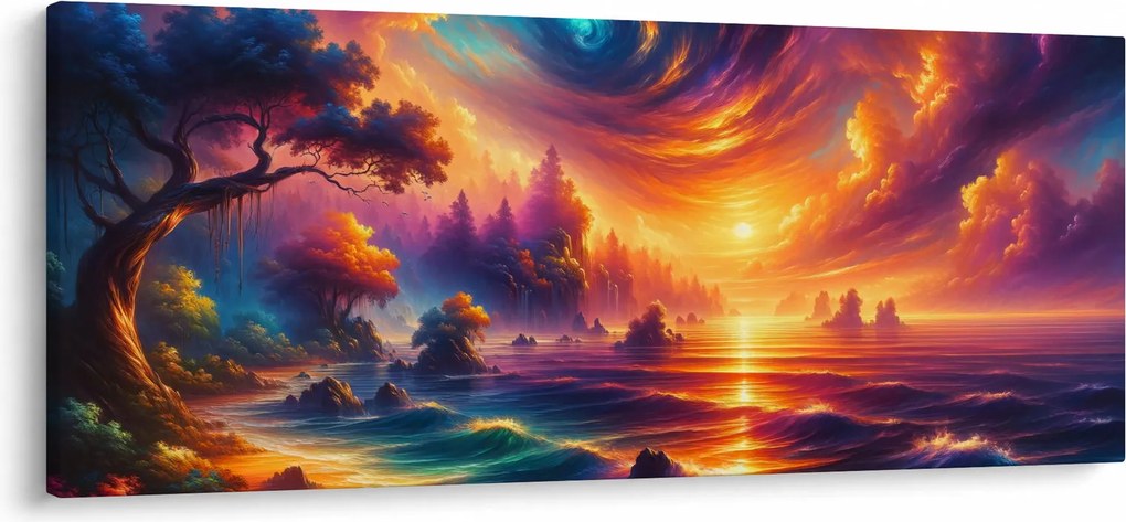 Tablou - Lume magică (120x50 cm)