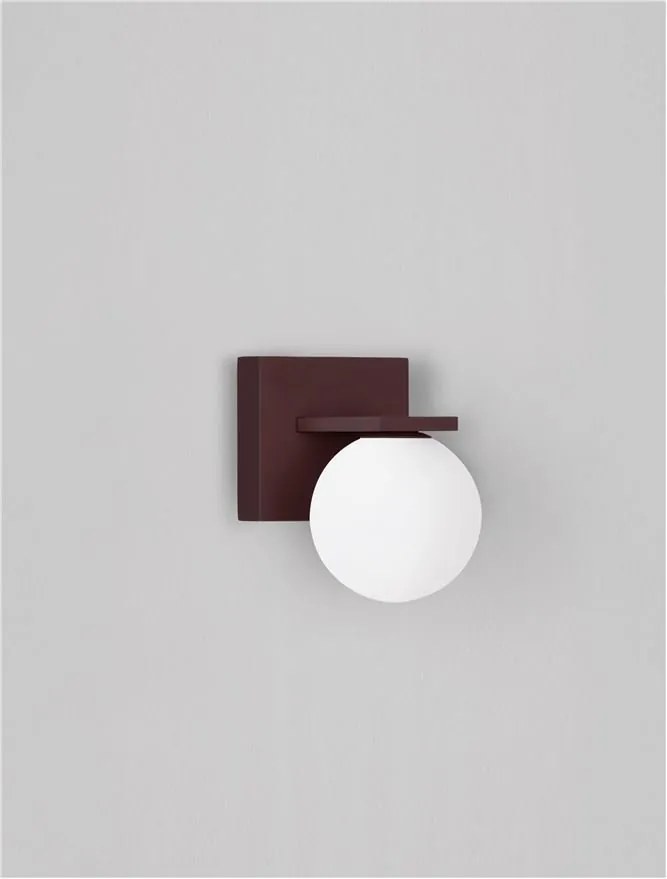 Aplica LED iluminat exterior modern IP65 ORACLE corten