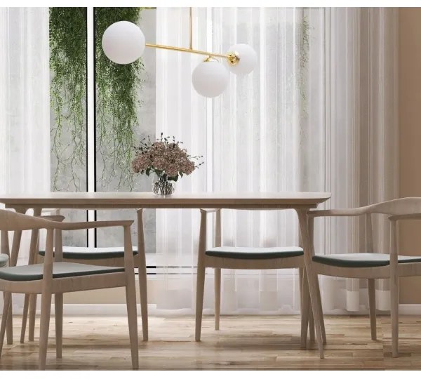 Lustră pe tijă FIRA 3xE27/60W/230V auriu