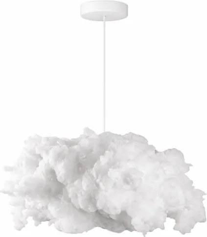Brilagi - Lustră suspendată pe cablu SOLEAIR 1xE27/60W/230V Ø 45 cm albă