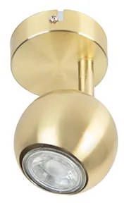 Spotlight rotund retro din alamă - Gissi